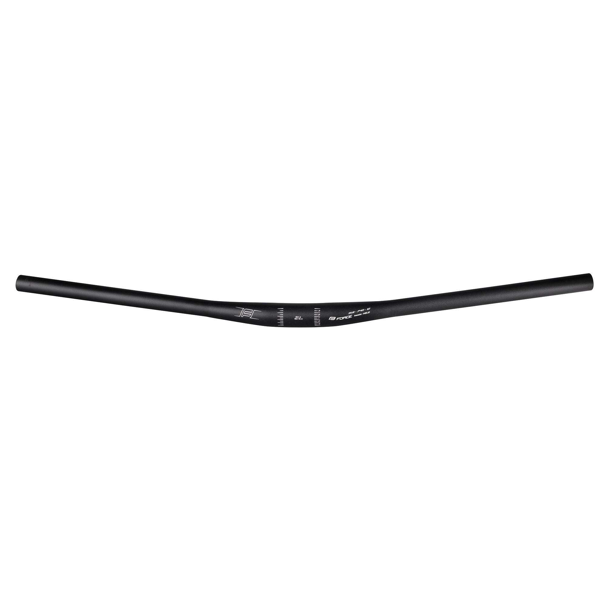 Force Ghidon Force Basic H6.2 rised 31.8/740mm AL Negru Mat