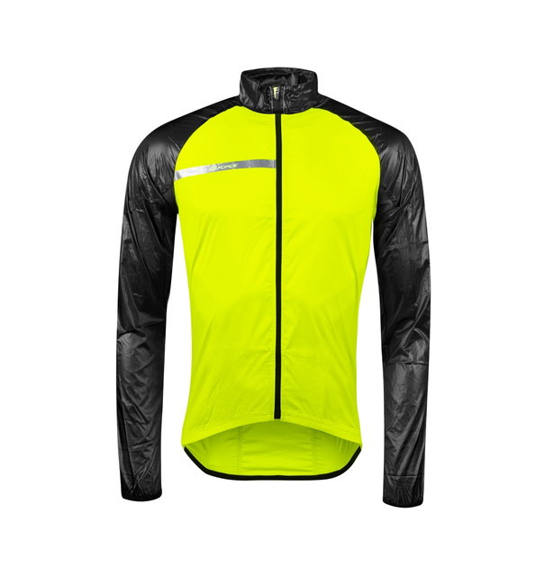 Jacheta Force Windpro KID windproof Fluo/Negru 153-164