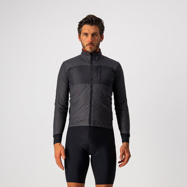 Jacheta cu puf Castelli Unlimited Puffy, Antracit/Negru, XXL
