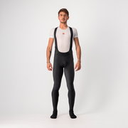 Pantaloni lungi cu bretele Castelli Velocissimo 5, Negru/Gri, XXL