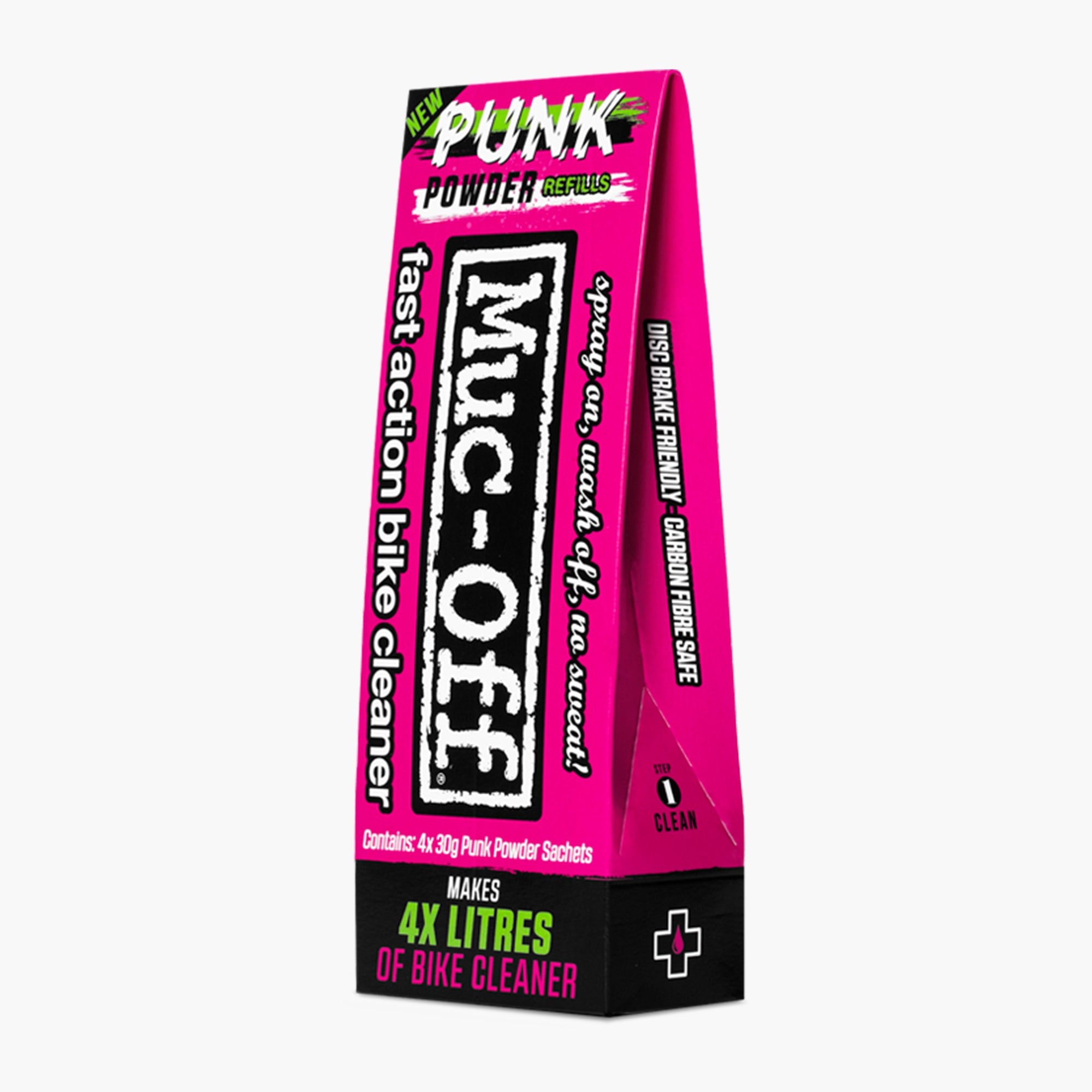 Muc-Off Set 4 plicuri detergent pudra Muc-off Punk Powder
