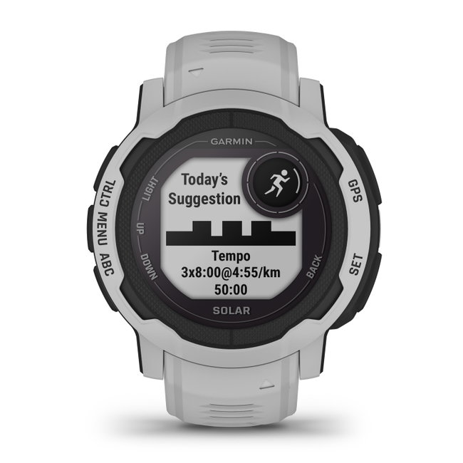 Garmin - Instinct 2 Solar smartwatch robust cu GPS - Mist Gray