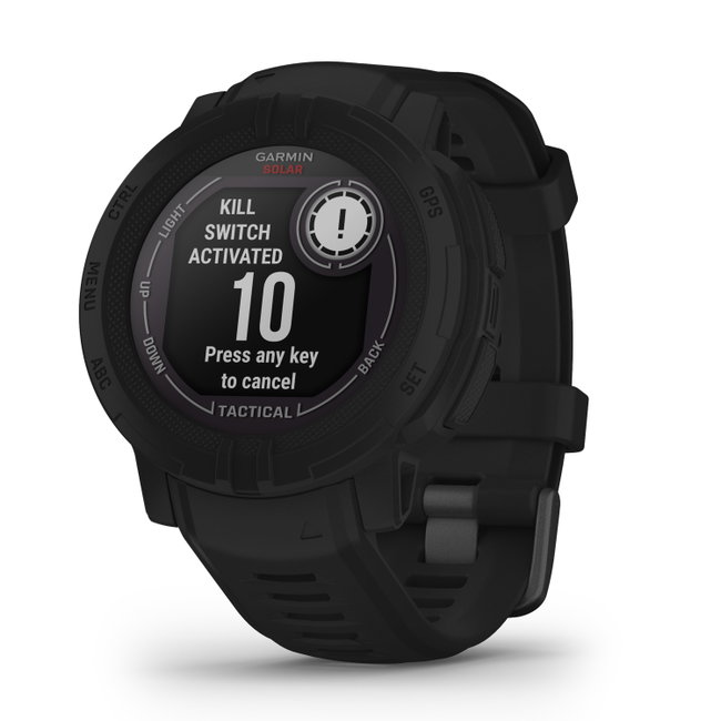 Garmin - Instinct 2 Solar smartwatch robust cu GPS - editie Tactical - negru