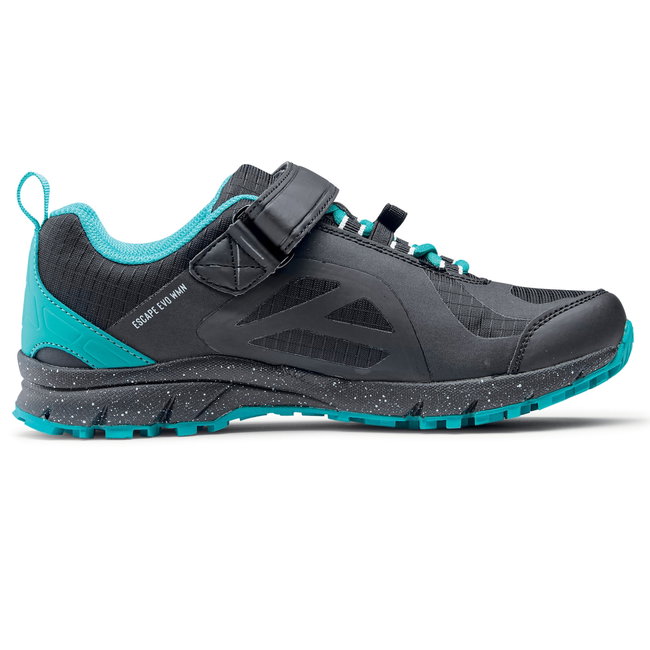 Northwave Escape Evo women - pantofi pentru ciclism MTB All Mountain pentru femei - negru albastru aqua
