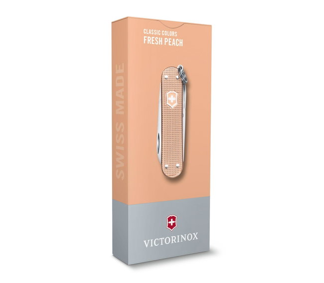 Victorinox - briceag clasic gama Alox - portocaliu deschis piersică