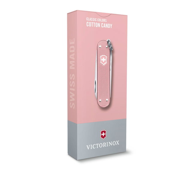Victorinox - briceag clasic gama Alox - roz deschis bomboana
