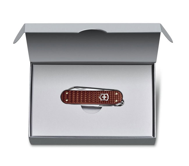 Victorinox - briceag clasic gama Precious Alox - maro