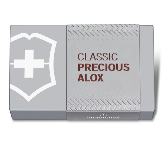 Victorinox - briceag clasic gama Precious Alox - maro