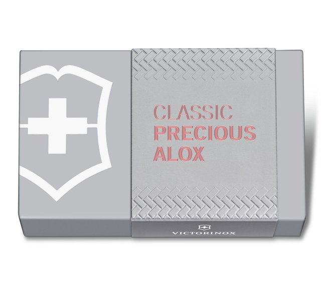 Victorinox - briceag clasic gama Precious Alox - roz