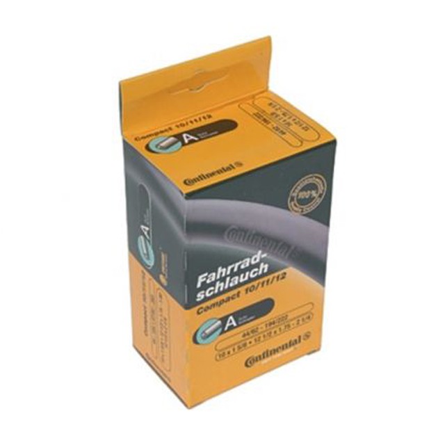 Bicycle Tubes Camera bicicleta Continental Compact 10/11/12 valva Auto