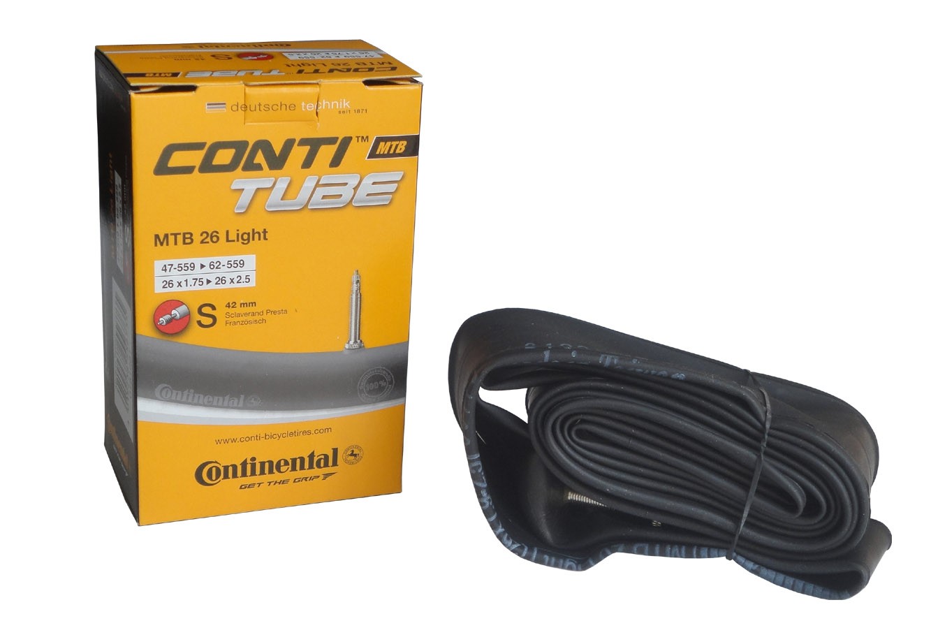 Bicycle Tubes Camera bicicleta Continental MTB 29 Light S42 47/62-622 28/29*1.75/2.5