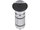 Capac si floare cuvetarie BBB PowerHead negru mat aluminu 1.1/8