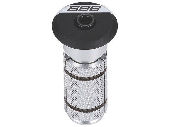 Capac si floare cuvetarie BBB PowerHead negru mat aluminu 1.1/8