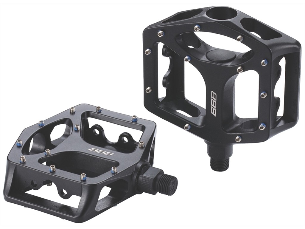 Bbb Pedale BBB BPD-32 MountainHigh aluminiu ax CroMo Negru Mat