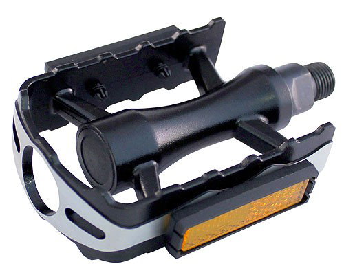Bicycle Pedals Pedale Union SP-610 1-piece aluminiu negre filet 9/16