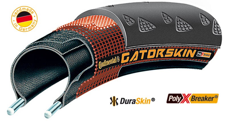 Bicycle Parts Anvelopa pliabila Continental Gatorskin 28-622 (700x28C) negru