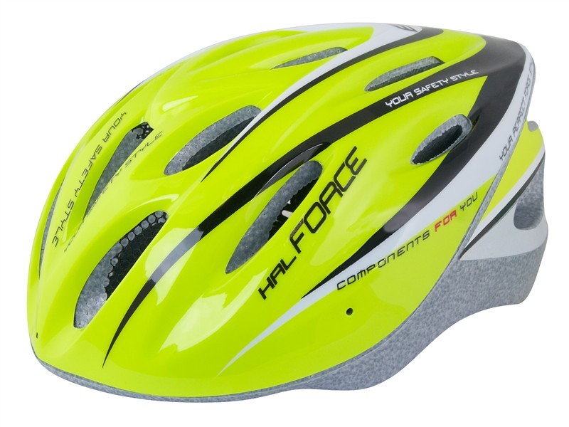 Force Casca Force Hal fluo/negru S-M (54-58 cm)