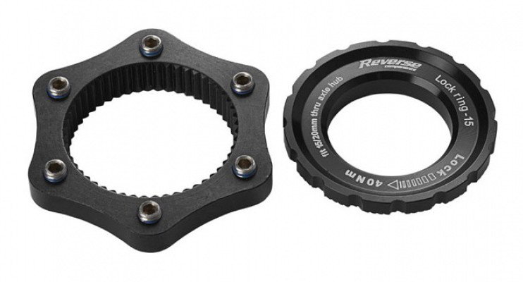 Reverse Adaptor centerlock Reverse negru