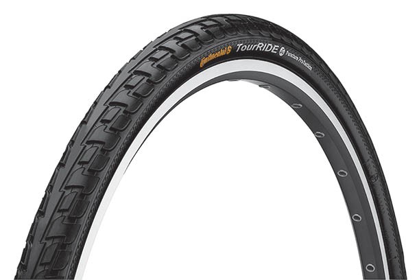 Bicycle Parts Anvelopa Continental Ride Tour Puncture-ProTection 42-584 (27.5x1.6) negru
