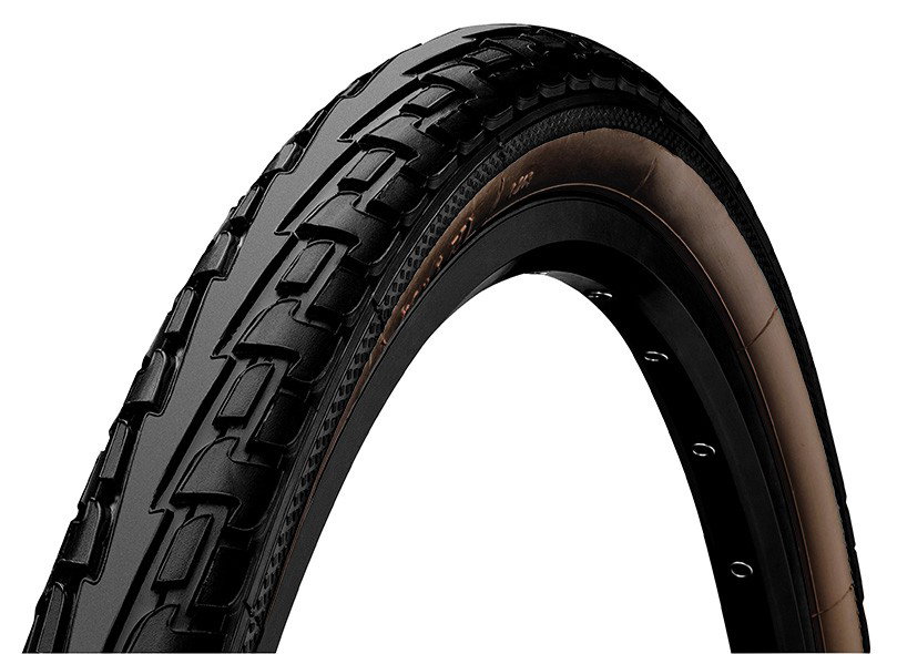 Bicycle Parts Anvelopa Continental Ride Tour Puncture-ProTection 47-559 (26x1.75) negru/maro