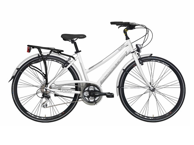 Bicicleta Adriatica Boxter HP 21V Donna alba 45 cm