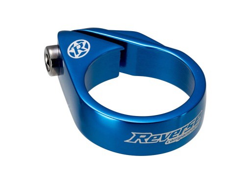 Reverse Colier tija sa Reverse Bolt Clamp 34.9mm albastru