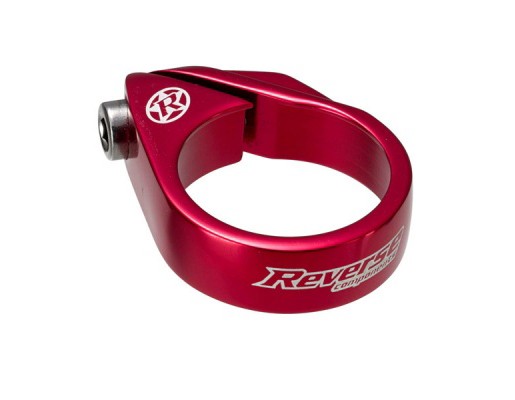 Reverse Colier tija sa Reverse Bolt Clamp 34.9mm rosu
