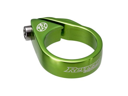 Reverse Colier tija sa Reverse Bolt Clamp 34.9mm verde