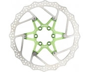 Disc frana Reverse Discrotor 180mm aluminiu/otel verde deschis