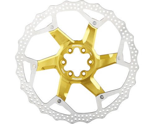 Reverse Disc frana Reverse Discrotor 203mm aluminiu/otel auriu