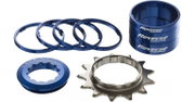 Kit single speed Reverse 13T albastru inchis
