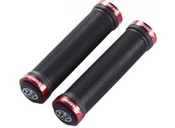 Mansoane Reverse Spin Lock-On negru/rosu 30mm