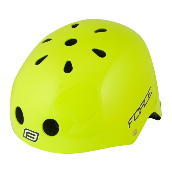 Force Casca Force BMX fluorescent lucios S-M (54-58 cm)