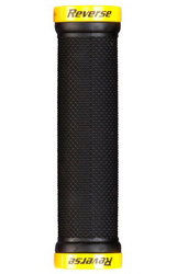 Mansoane Reverse Lock-On 29mm negru/galben