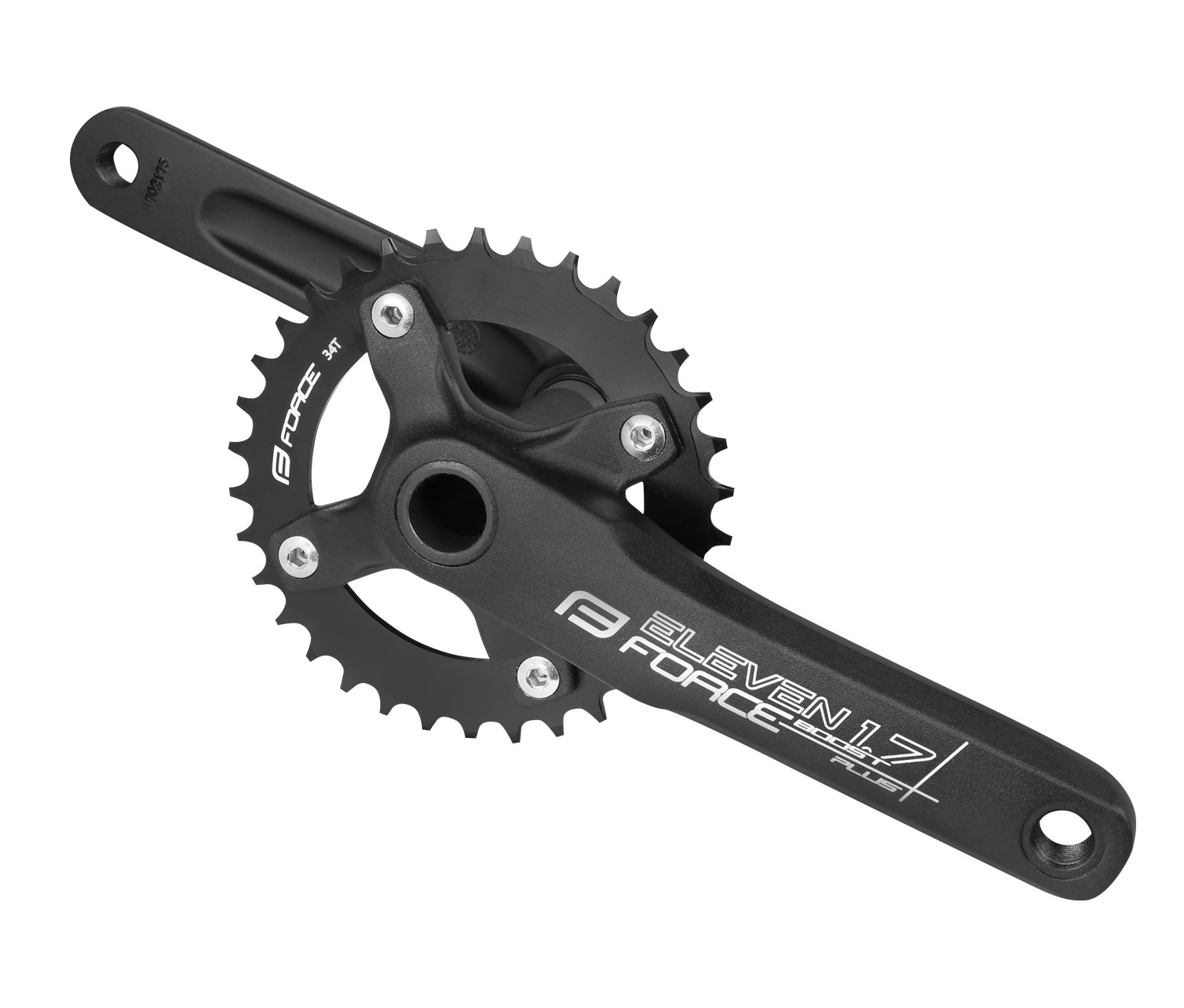 Force Pedalier Force Eleven1.7B AL 34T 175 mm negru