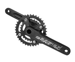 Pedalier Force Eleven2.7 AL 36/26T 175 mm negru