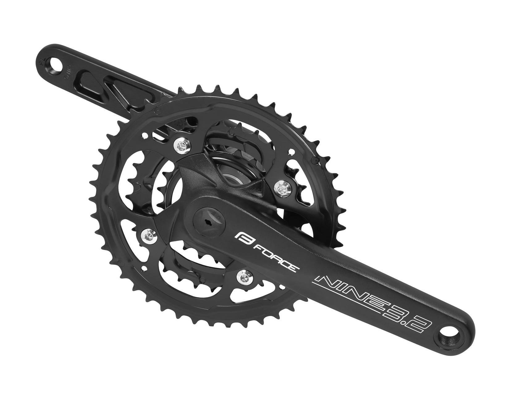 Force Pedalier Force Nine3.2 AL 44/32/22T 175 mm negru