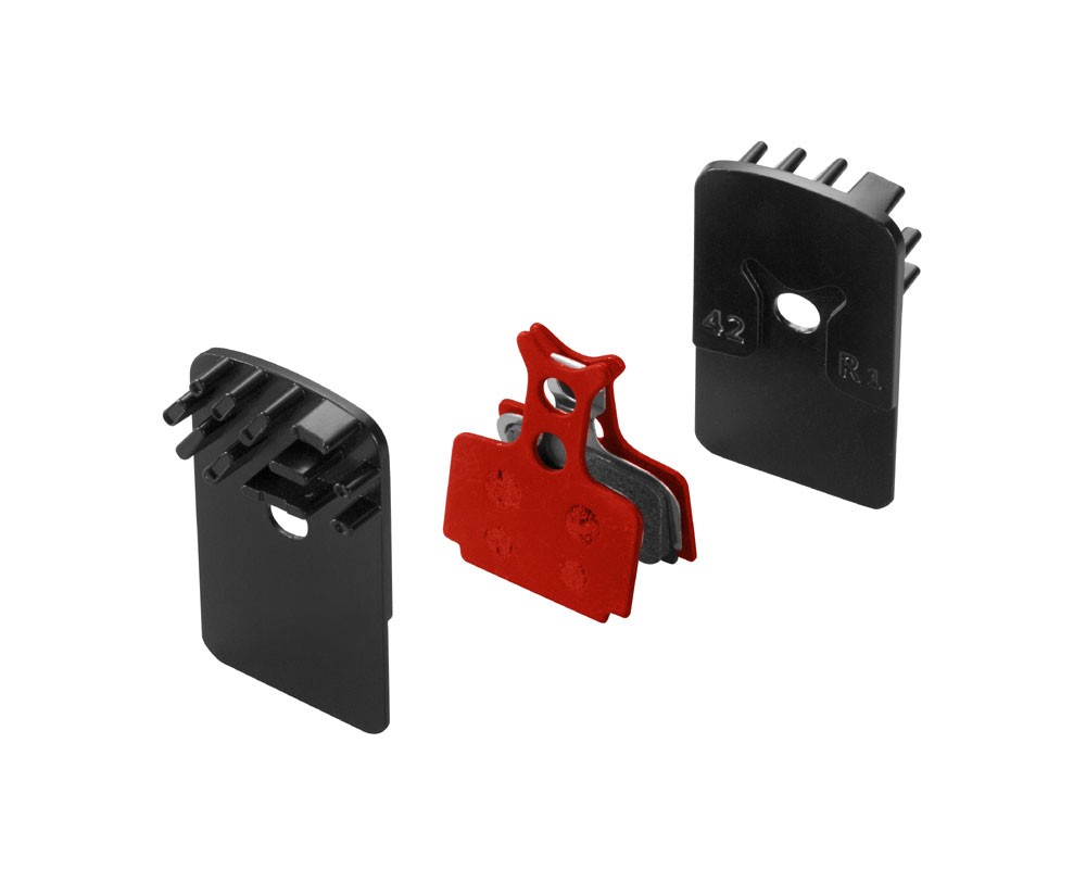 Bicycle Brake Parts Placute de frana metalice cu radiator Union DBP-42SC-set Formula Mega