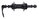 Butuc spate aluminiu Force 36h QR negru