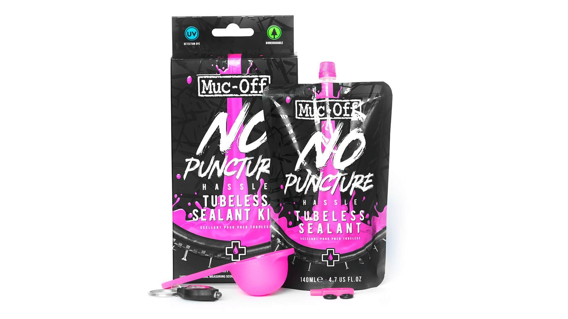 Muc-Off KIT Solutie antipana Muc-Off No Puncture Hassle 140 ml