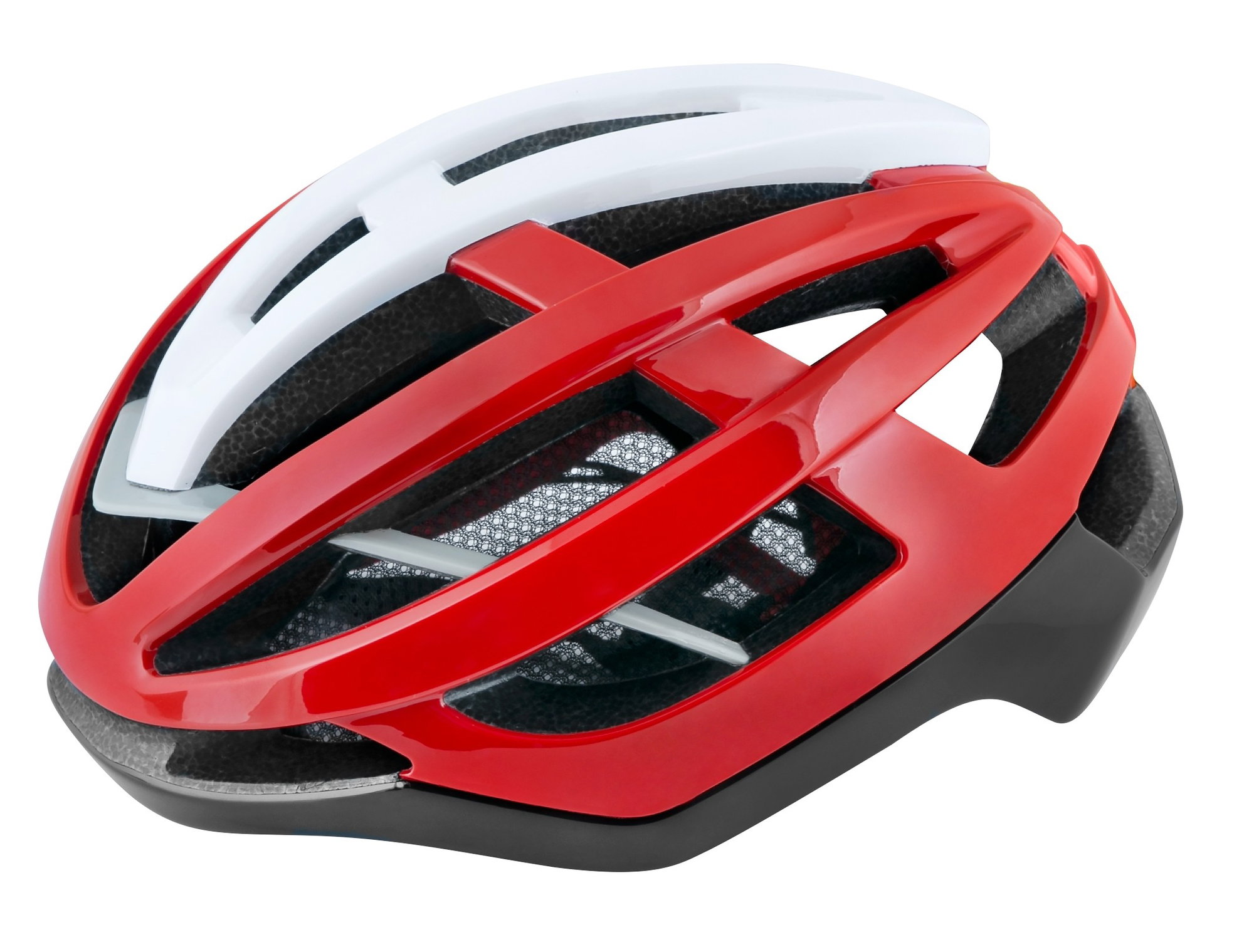 Force Casca Force Lynx Negru/Rosu/Alb S-M (55-59 cm)
