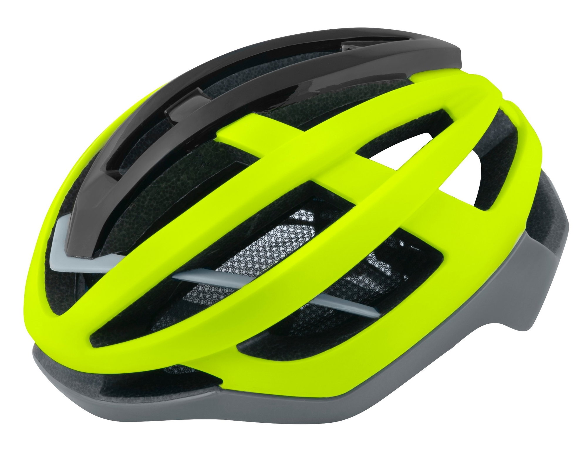 Force Casca Force Lynx fluo/gri L-XL (58-62 cm)