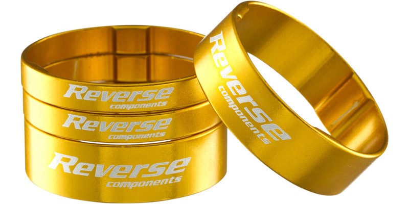 Reverse Set distantiere Reverse Ultra-Light 1.1/8 aluminiu Aurii