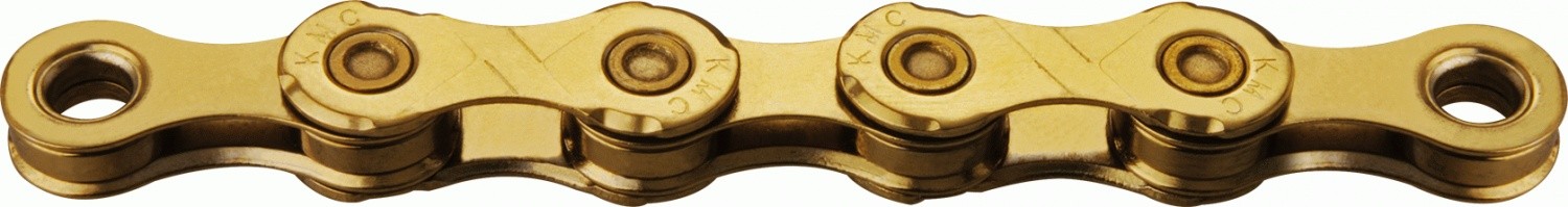 Bicycle Chains Lant KMC X12 Ti-N gold 12 Viteze 126 Zale