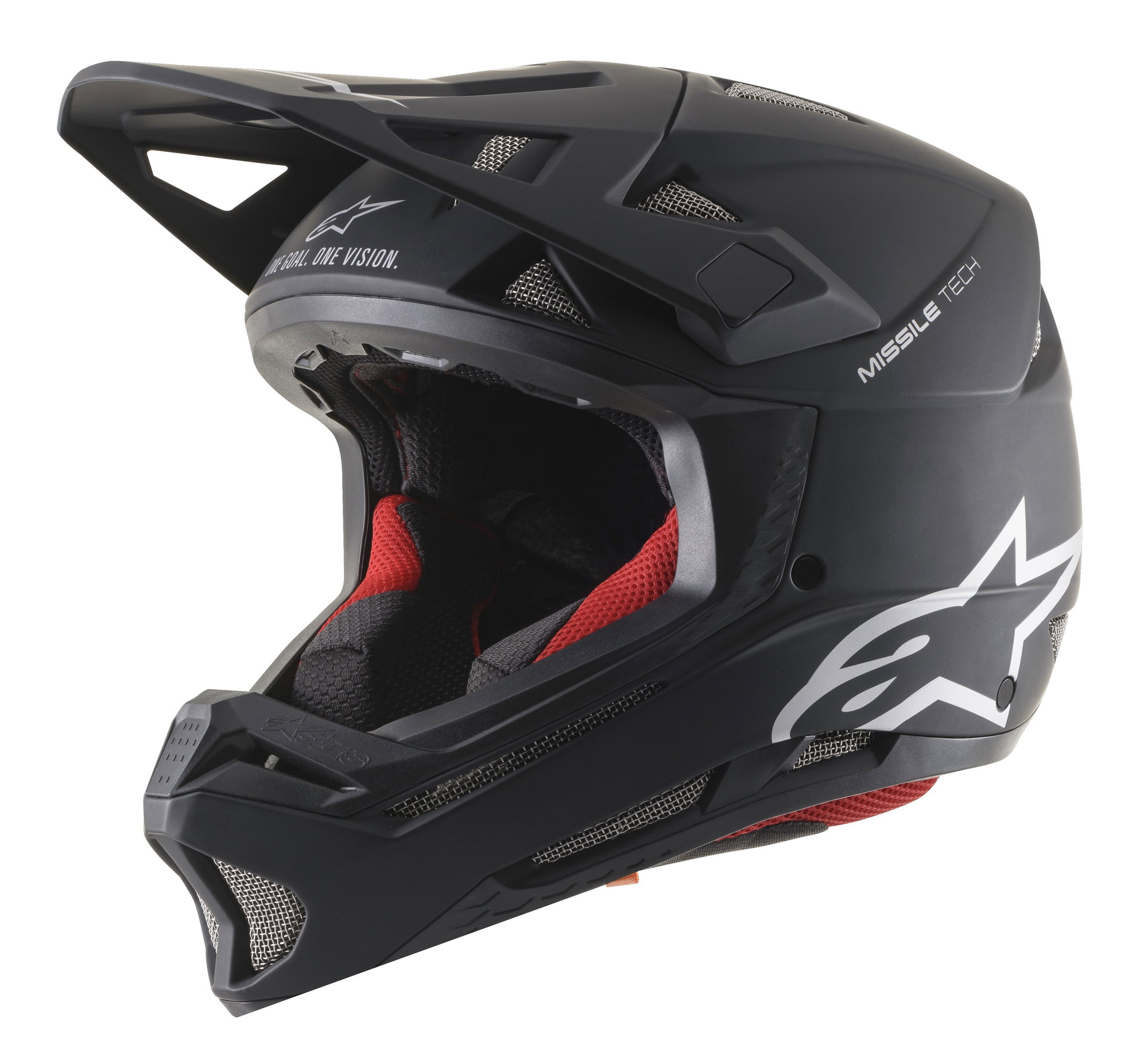 Casca Alpinestars Missile tech Solid Black Matt L (59-63 cm)
