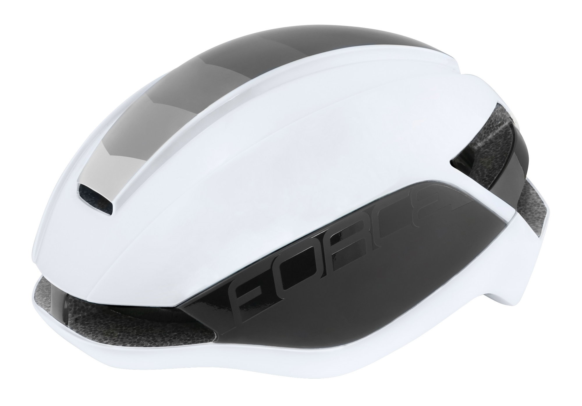 Force Casca Force Orca Alb/Negru L-XL (59-61 cm)
