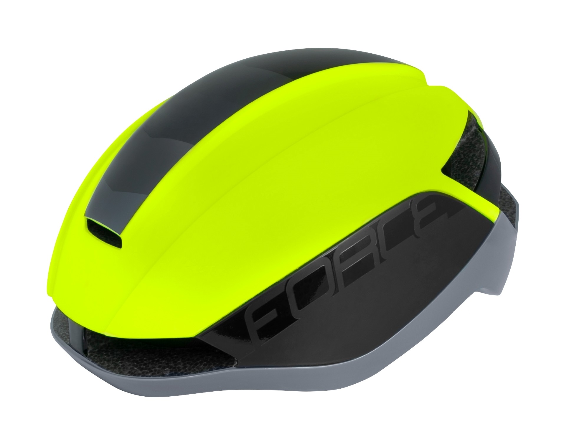 Force Casca Force Orca Fluo Mat/Gri S-M (55-59 cm)