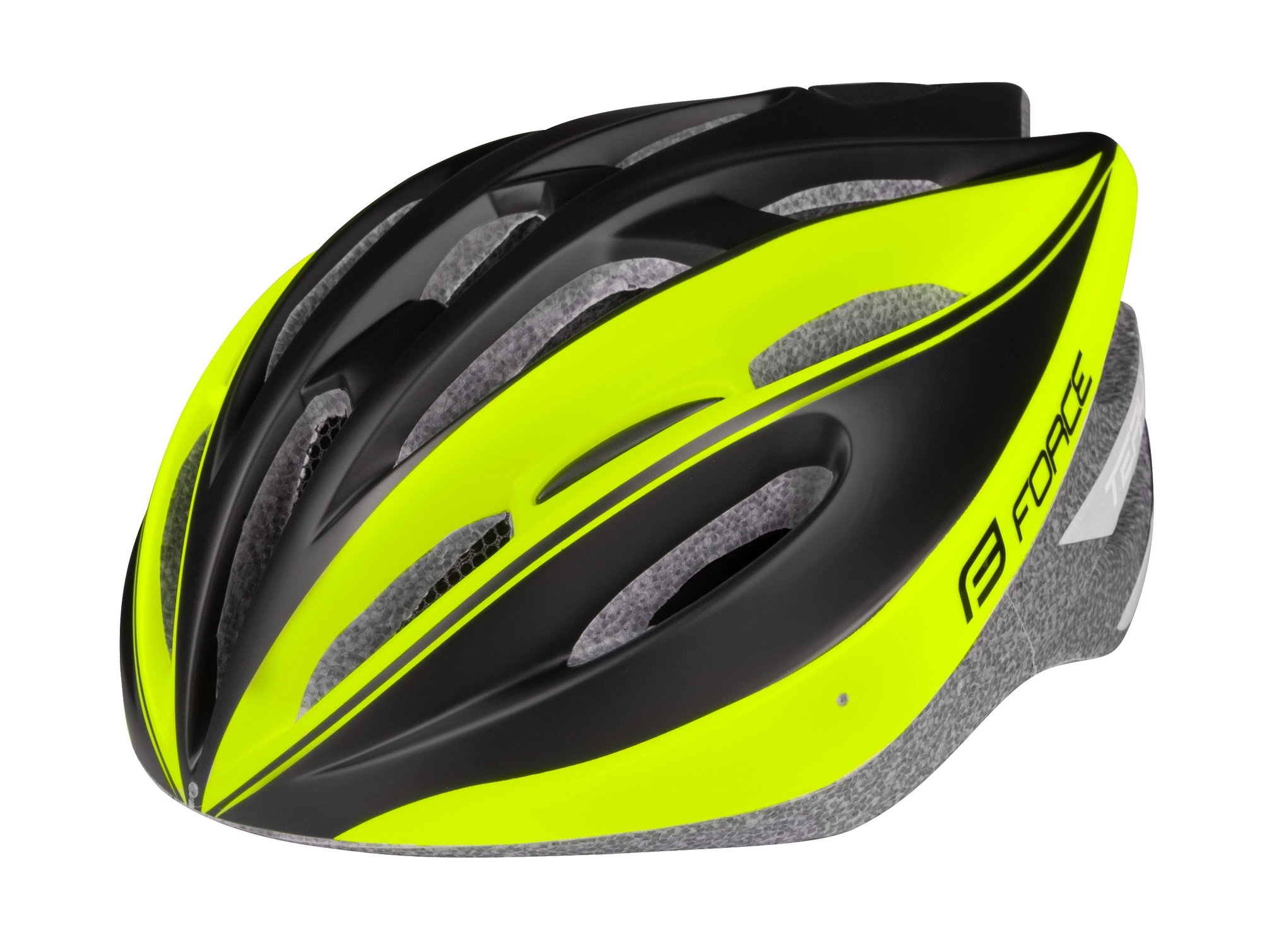Force Casca Force Terry Negru/Fluo L-XL (58-63 cm)