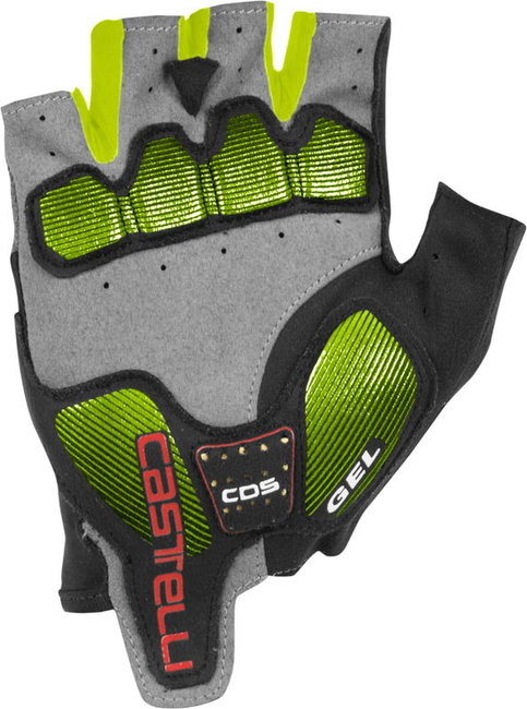 Manusi Castelli Arenberg Gel 2 Negru / Galben Fluo L