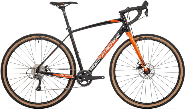 Bicicleta Rock Machine Gravelride 200 28 Negru/Portocaliu L-56cm